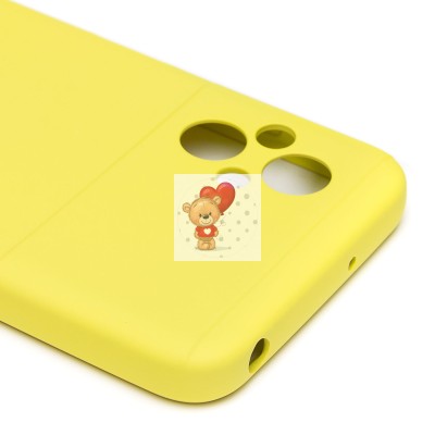 Чехол-накладка для Xiaomi Poco M5 (желтый) Activ Full Original Design