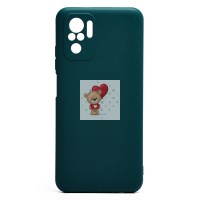 Чехол-накладка для Xiaomi Poco M5s (темно-зеленый) Activ Full Original Design