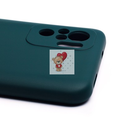 Чехол-накладка для Xiaomi Poco M5s (темно-зеленый) Activ Full Original Design