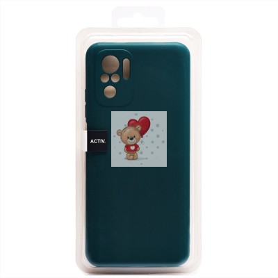 Чехол-накладка для Xiaomi Poco M5s (темно-зеленый) Activ Full Original Design