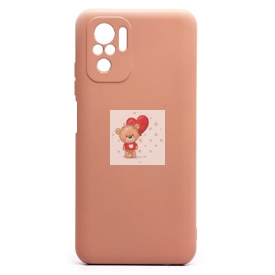 Чехол-накладка для Xiaomi Poco M5s (цвет пыльной розы) Activ Full Original Design