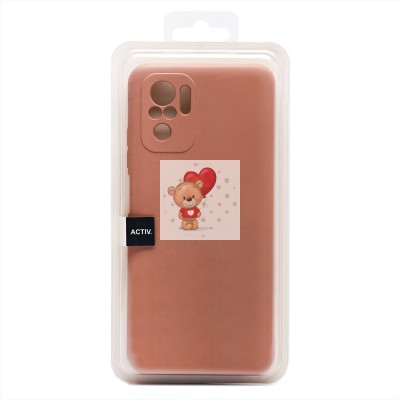 Чехол-накладка для Xiaomi Poco M5s (цвет пыльной розы) Activ Full Original Design