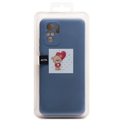 Чехол-накладка для Xiaomi Poco M5s (серый) Activ Full Original Design Чехол-накладка для Xiaomi Poco M5s (серый) Activ Full Original Design