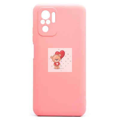 Чехол-накладка для Xiaomi Poco M5s (светло-розовый) Activ Full Original Design