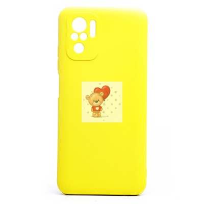 Чехол-накладка для Xiaomi Poco M5s (желтый) Activ Full Original Design