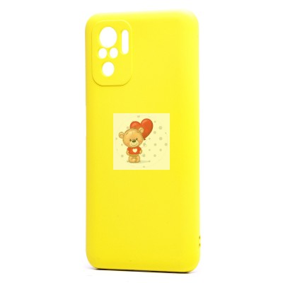 Чехол-накладка для Xiaomi Poco M5s (желтый) Activ Full Original Design