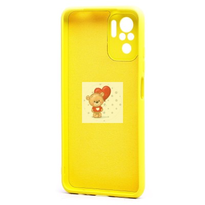 Чехол-накладка для Xiaomi Poco M5s (желтый) Activ Full Original Design