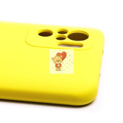 Чехол-накладка для Xiaomi Poco M5s (желтый) Activ Full Original Design