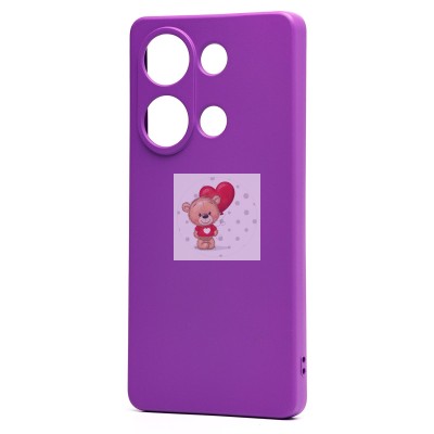 Чехол-накладка для Xiaomi Poco M6 Pro 4G (фиолетовый) Activ Full Original Design Чехол-накладка для Xiaomi Poco M6 Pro 4G (фиолетовый) Activ Full Original Design