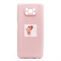 Чехол-накладка для Xiaomi Poco X3 (светло-розовый) Activ Full Original Design