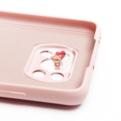 Чехол-накладка для Xiaomi Poco X3 (светло-розовый) Activ Full Original Design