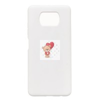 Чехол-накладка для Xiaomi Poco X3 (белый) Activ Full Original Design