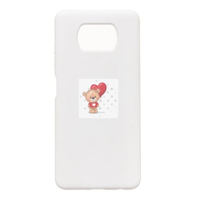 Чехол-накладка для Xiaomi Poco X3 Pro (белый) Activ Full Original Design Чехол-накладка для Xiaomi Poco X3 Pro (белый) Activ Full Original Design