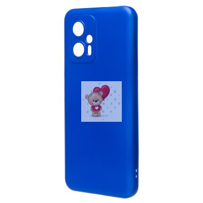 Чехол-накладка для Xiaomi Poco X4 GT (синий) Activ Full Original Design Чехол-накладка для Xiaomi Poco X4 GT (синий) Activ Full Original Design