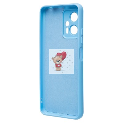 Чехол-накладка для Xiaomi Poco X4 GT (голубой) Activ Full Original Design Чехол-накладка для Xiaomi Poco X4 GT (голубой) Activ Full Original Design