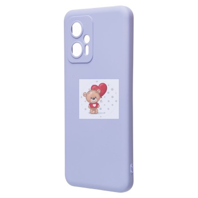 Чехол-накладка для Xiaomi Redmi Note 11T Pro (светло-фиолетовый) Activ Full Original Design