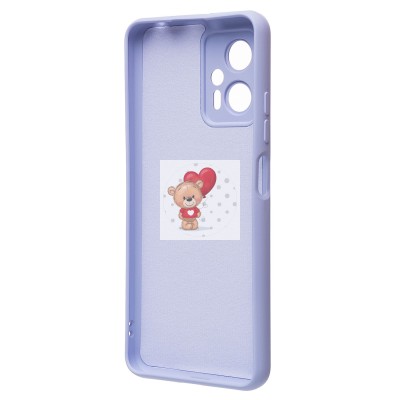 Чехол-накладка для Xiaomi Redmi Note 11T Pro (светло-фиолетовый) Activ Full Original Design