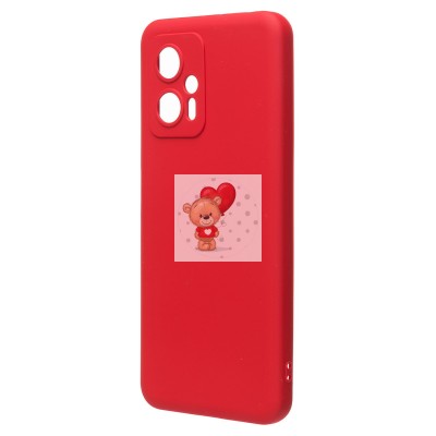 Чехол-накладка для Xiaomi Poco X4 GT (красный) Activ Full Original Design Чехол-накладка для Xiaomi Poco X4 GT (красный) Activ Full Original Design