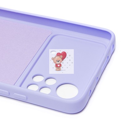 Чехол-накладка для Xiaomi Poco X4 Pro 5G (светло-фиолетовый) Activ Full Original Design