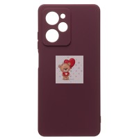 Чехол-накладка для Xiaomi Poco X5 Pro (бордовый) Activ Full Original Design Чехол-накладка для Xiaomi Poco X5 Pro (бордовый) Activ Full Original Design