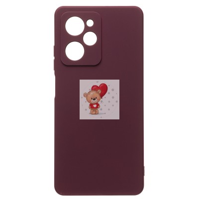 Чехол-накладка для Xiaomi Poco X5 Pro (бордовый) Activ Full Original Design Чехол-накладка для Xiaomi Poco X5 Pro (бордовый) Activ Full Original Design