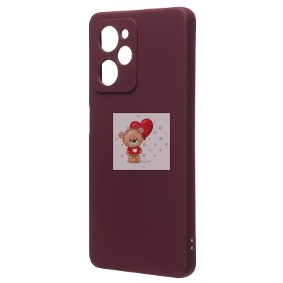 Чехол-накладка для Xiaomi Poco X5 Pro (бордовый) Activ Full Original Design Чехол-накладка для Xiaomi Poco X5 Pro (бордовый) Activ Full Original Design