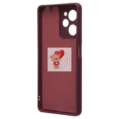 Чехол-накладка для Xiaomi Poco X5 Pro (бордовый) Activ Full Original Design Чехол-накладка для Xiaomi Poco X5 Pro (бордовый) Activ Full Original Design