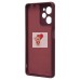 Чехол-накладка для Xiaomi Poco X5 Pro (бордовый) Activ Full Original Design Чехол-накладка для Xiaomi Poco X5 Pro (бордовый) Activ Full Original Design