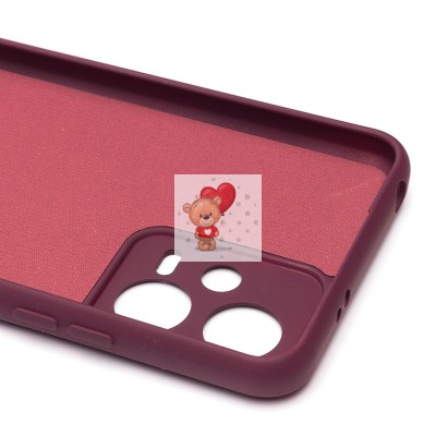 Чехол-накладка для Xiaomi Poco X5 (бордовый) Activ Full Original Design