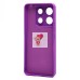 Чехол-накладка для Xiaomi Poco X6 5G (фиолетовый) Activ Full Original Design