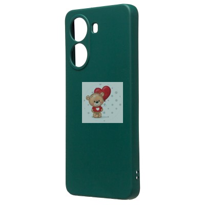 Чехол-накладка для Xiaomi Poco X7 Pro (темно-зеленый) Activ Full Original Design