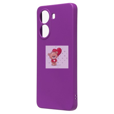 Чехол-накладка для Xiaomi Poco X7 Pro (фиолетовый) Activ Full Original Design