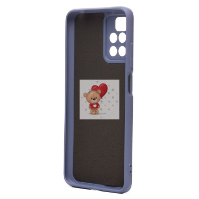 Чехол-накладка для Xiaomi Redmi 10 (серый) -133647 Activ Full Original Design