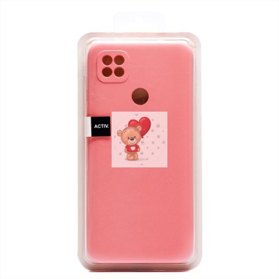 Чехол-накладка для Xiaomi Redmi 10A (светло-розовый) Activ Full Original Design Чехол-накладка для Xiaomi Redmi 10A (светло-розовый) Activ Full Original Design
