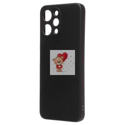 Чехол-накладка для Xiaomi Redmi 12 (черный) Activ Full Original Design Чехол-накладка для Xiaomi Redmi 12 (черный) Activ Full Original Design