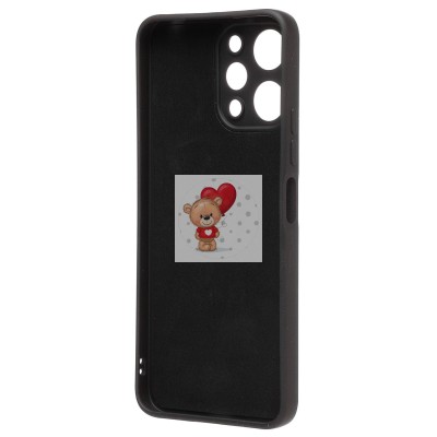 Чехол-накладка для Xiaomi Redmi 12 (черный) Activ Full Original Design Чехол-накладка для Xiaomi Redmi 12 (черный) Activ Full Original Design