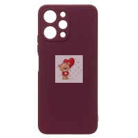 Чехол-накладка для Xiaomi Redmi 12 (бордовый) Activ Full Original Design Чехол-накладка для Xiaomi Redmi 12 (бордовый) Activ Full Original Design