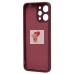 Чехол-накладка для Xiaomi Redmi 12 (бордовый) Activ Full Original Design Чехол-накладка для Xiaomi Redmi 12 (бордовый) Activ Full Original Design