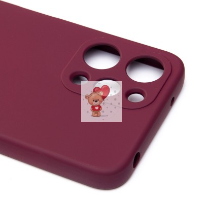 Чехол-накладка для Xiaomi Redmi 12 (бордовый) Activ Full Original Design Чехол-накладка для Xiaomi Redmi 12 (бордовый) Activ Full Original Design