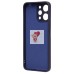 Чехол-накладка для Xiaomi Redmi 12 (темно-синий) Activ Full Original Design