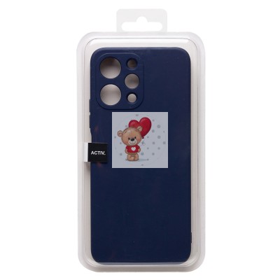 Чехол-накладка для Xiaomi Redmi 12 (темно-синий) Activ Full Original Design