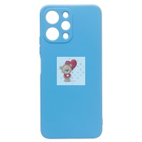 Чехол-накладка для Xiaomi Redmi 12 (голубой) Activ Full Original Design