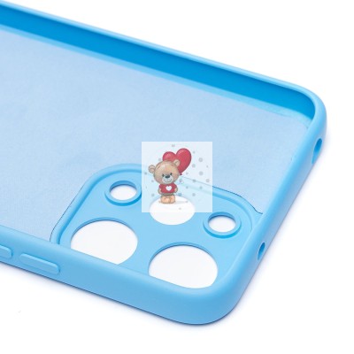 Чехол-накладка для Xiaomi Redmi 12 (голубой) Activ Full Original Design