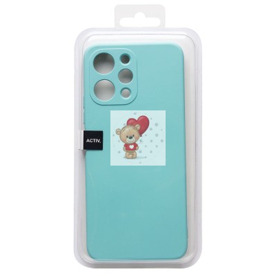 Чехол-накладка для Xiaomi Redmi 12 (мятный) Activ Full Original Design