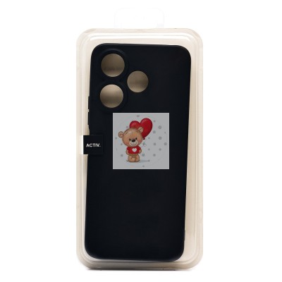 Чехол-накладка для Xiaomi Redmi 13 4G (черный) Activ Full Original Design Чехол-накладка для Xiaomi Redmi 13 4G (черный) Activ Full Original Design