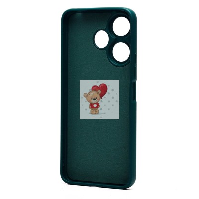 Чехол-накладка для Xiaomi Redmi 13 4G (темно-зеленый) Activ Full Original Design Чехол-накладка для Xiaomi Redmi 13 4G (темно-зеленый) Activ Full Original Design