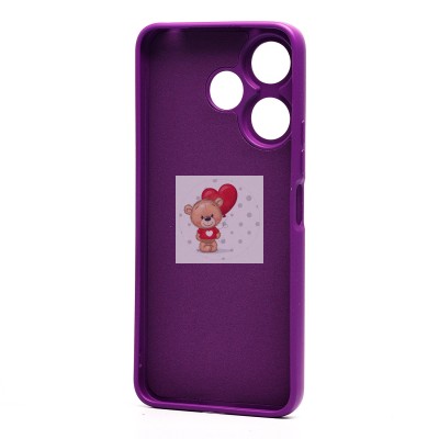 Чехол-накладка для Xiaomi Redmi 13 4G (фиолетовый) Activ Full Original Design