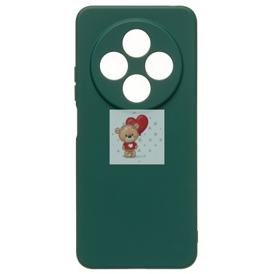 Чехол-накладка для Xiaomi Redmi 14C 4G (темно-зеленый) Activ Full Original Design