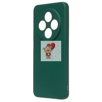 Чехол-накладка для Xiaomi Redmi 14C 4G (темно-зеленый) Activ Full Original Design