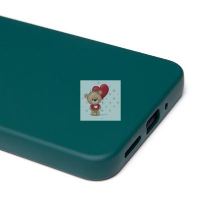 Чехол-накладка для Xiaomi Redmi 14C 4G (темно-зеленый) Activ Full Original Design